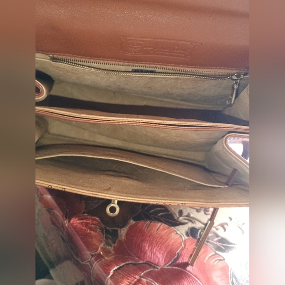 MCM VINTAGE COGNAC KELLY BAG - Picture 10 of 13